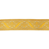 Galão Tecido Metalizado Dourado Ref. 428 – Largura 40 mm - Ribes y Casals