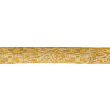 Galão Tecido Metalizado Dourado Ref. 438 – Largura 25 mm - Ribes y Casals
