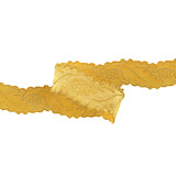 Galão Tecido Metalizado Dourado Ref. 7908 – Largura 25 mm - Ribes y Casals