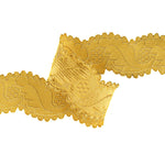 Galão Tecido Metalizado Dourado Ref. 7908 – Largura 40 mm - Ribes y Casals