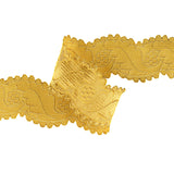 Galão Tecido Metalizado Dourado Ref. 7908 – Largura 40 mm - Ribes y Casals