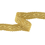 Galão Metalizado Dourado Ref. 95001 – Largura 25 mm - Ribes y Casals