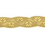 Galão Metálico Dourado Ref. 95001 – Largura 40 mm - Ribes y Casals