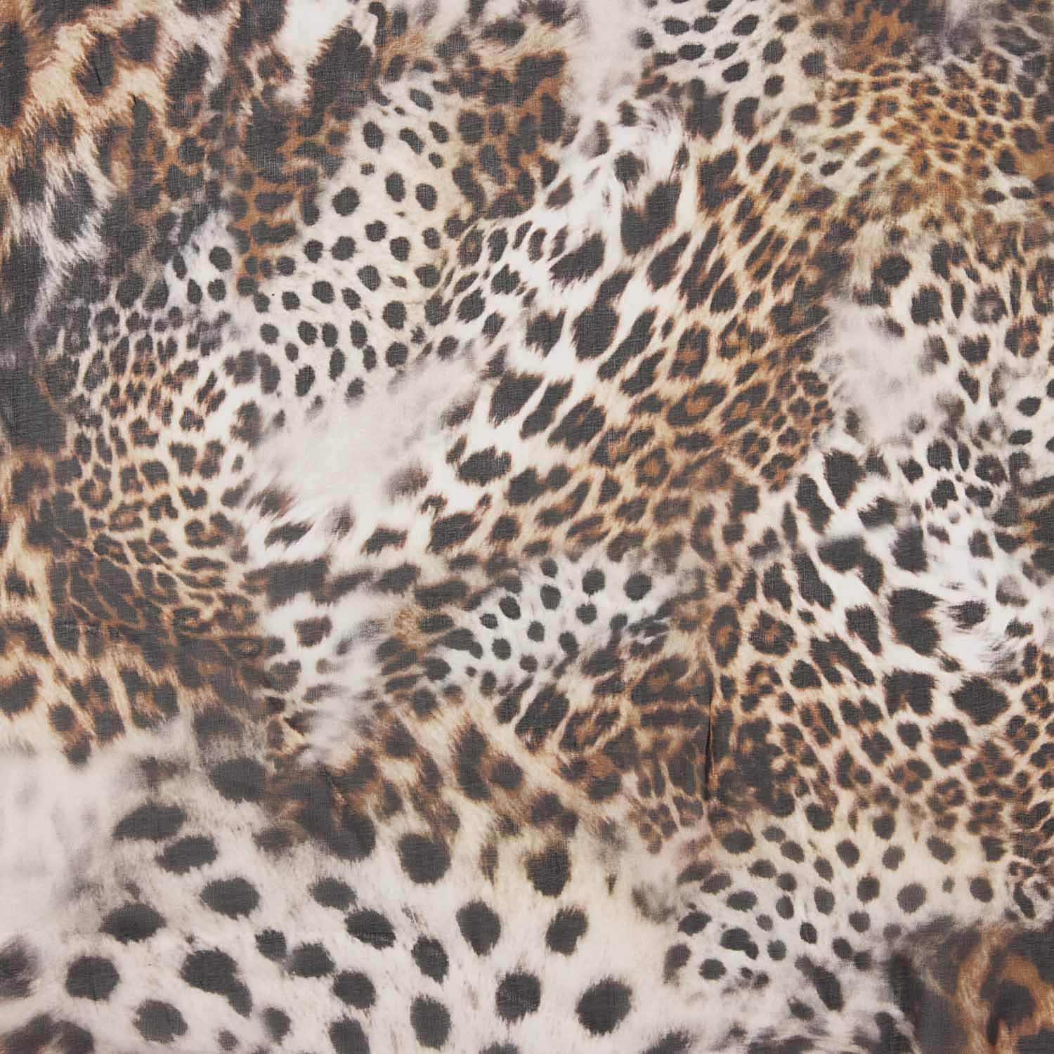 Gaze de seda natural Animal Print Safari - Ribes y Casals