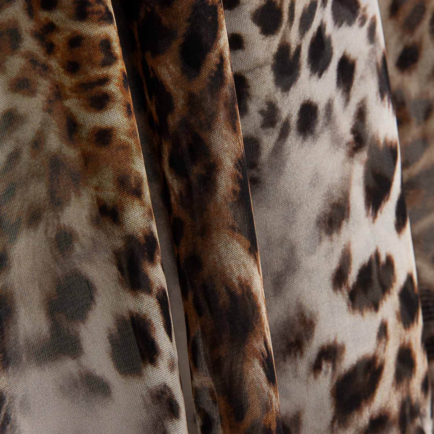 Gaze de seda natural Animal Print Safari - Ribes y Casals
