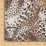 Gaze de seda natural Animal Print Safari - Ribes y Casals