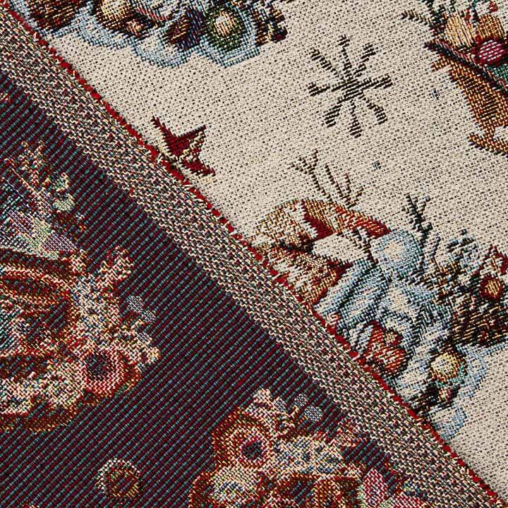 Gobelino de Natal – Presentes – Fundo Cru com Lurex - Ribes y Casals