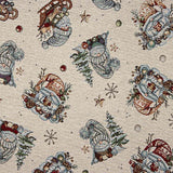 Gobelino de Natal – Presentes – Fundo Cru com Lurex - Ribes y Casals