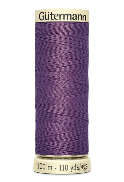 Fios Gütermann 100 m, cor 129, roxo - Ribes y Casals