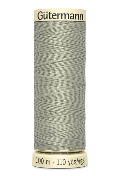 Fios Gütermann 100 m, cor 132, cinzento - Ribes y Casals