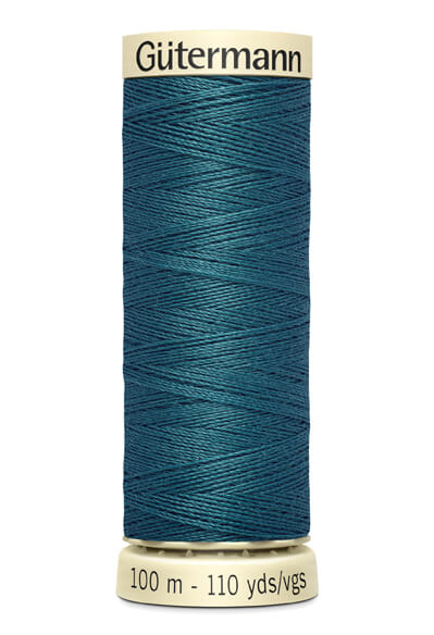 Fios Gütermann 100 m, cor 223, verde petróleo - Ribes y Casals
