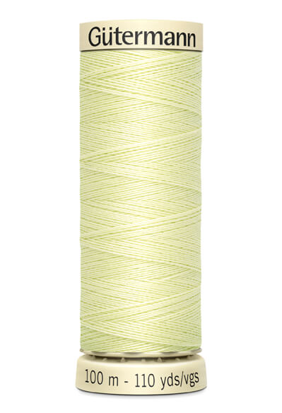 Fios Gütermann 100 m, cor 292, verde-lima macio - Ribes y Casals