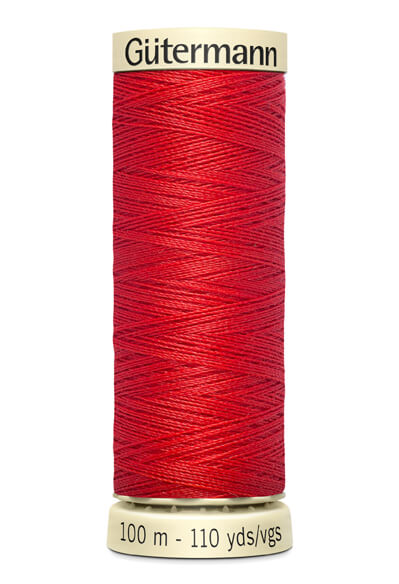 Fios Gütermann 100 m, cor 364, vermelho - Ribes y Casals