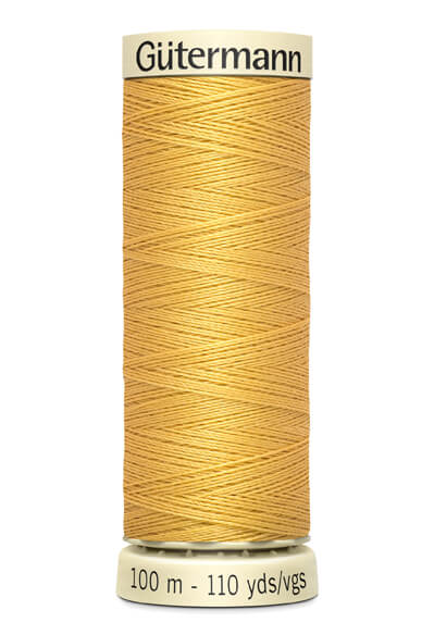 Fios Gütermann 100 m, cor 488, amarelo - Ribes y Casals