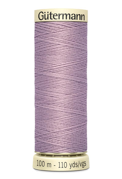 Fios Gütermann 100 m, cor 568, lilás macio - Ribes y Casals