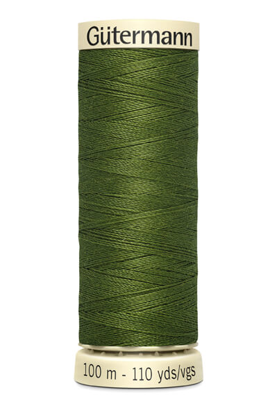 Fios Gütermann 100 m, cor 585 Verde - Ribes y Casals