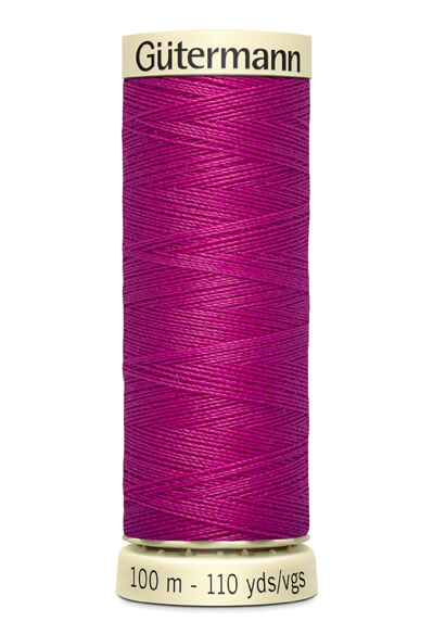 Fios Gütermann 100 m, cor 877, magenta intenso - Ribes y Casals