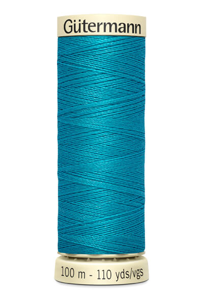 Fios Gütermann 100 m, cor 946, turquesa intenso - Ribes y Casals