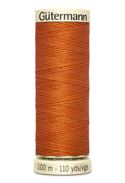 Fios Gütermann 100 m, cor 982 Laranja Caldera - Ribes y Casals