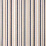 Lona para exterior em Teflon com riscas finas multicoloridas azuis, 320 cm - Ribes y Casals