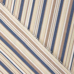 Lona para exterior em Teflon com riscas finas multicoloridas azuis, 320 cm - Ribes y Casals