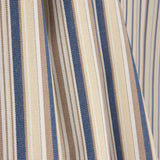 Lona para exterior em Teflon com riscas finas multicoloridas azuis, 320 cm - Ribes y Casals