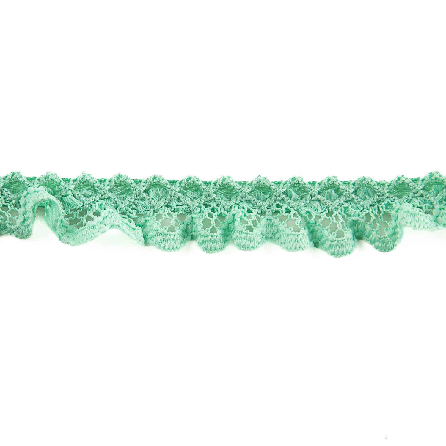 Fita de Renda Verde Menta 15 mm - Ribes y Casals