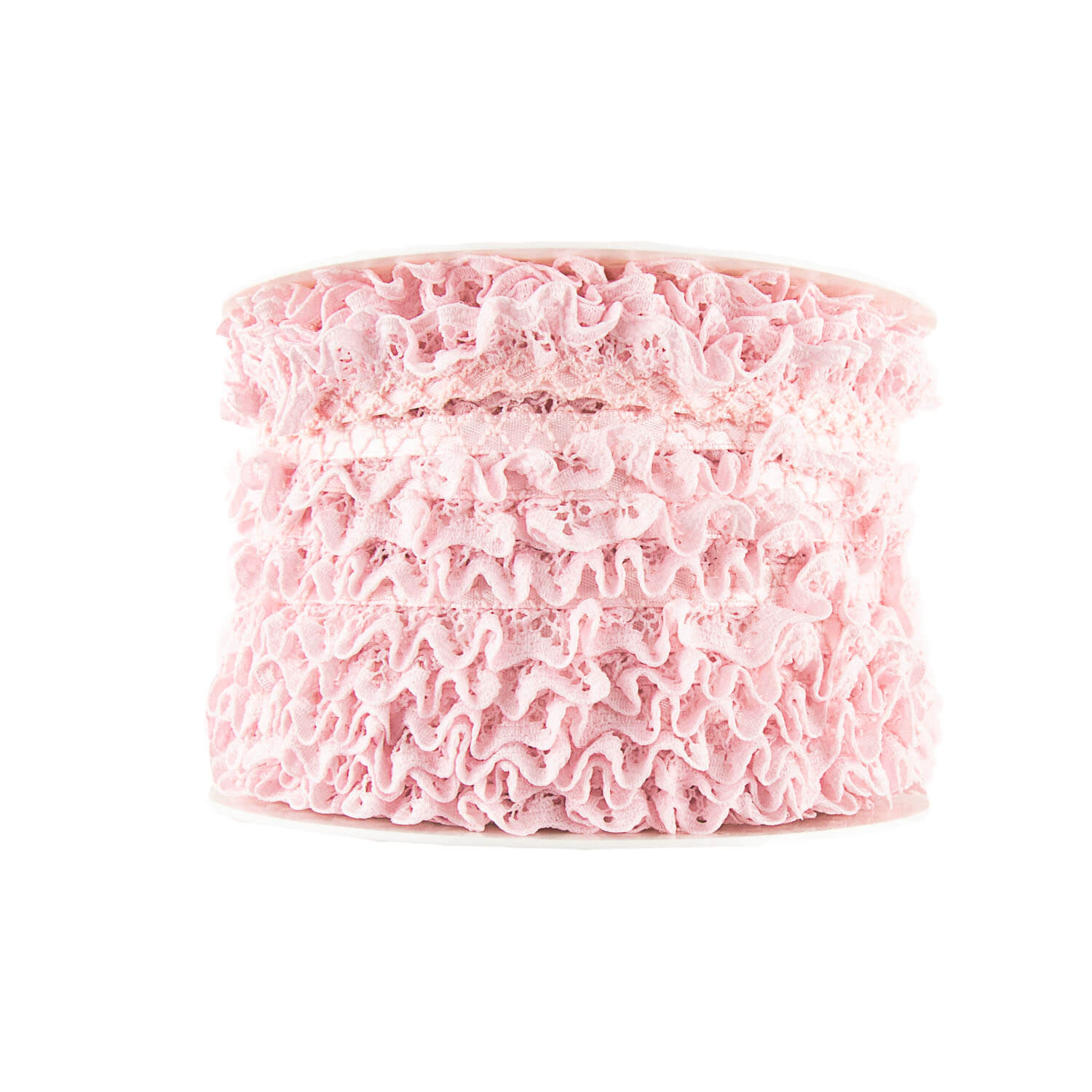 Fita de Renda Rosa Suave 15 mm - Ribes y Casals