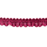Fita de Renda Vermelha Bordeaux 15 mm - Ribes y Casals