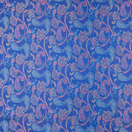 Jacquard Cachemir Azul Elétrico - Ribes y Casals