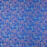 Jacquard Cachemir Azul Elétrico - Ribes y Casals