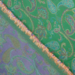 Jacquard Cachemir Verde Esmeralda - Ribes y Casals