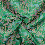 Jacquard Cachemir Verde Esmeralda - Ribes y Casals