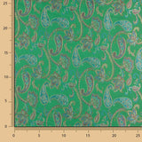 Jacquard Cachemir Verde Esmeralda - Ribes y Casals
