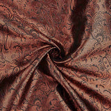 Jacquard Cobre com Lurex Royal - Ribes y Casals