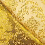 Jacquard Amarelo com Lurex Dourado - Ribes y Casals