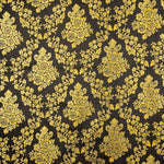 Jacquard Preto com Lurex Dourado - Ribes y Casals