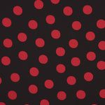 Koshibo Lunares 33 mm Preto-Vermelho - Ribes y Casals