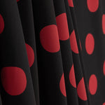 Koshibo Lunares 33 mm Preto-Vermelho - Ribes y Casals