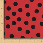 Koshibo Lunares 33 mm Vermelho-Preto - Ribes y Casals