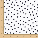 Koshibo Lunares 7 mm Branco-Marinho - Ribes y Casals