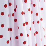 Koshibo Lunares 7 mm Branco-Vermelho - Ribes y Casals