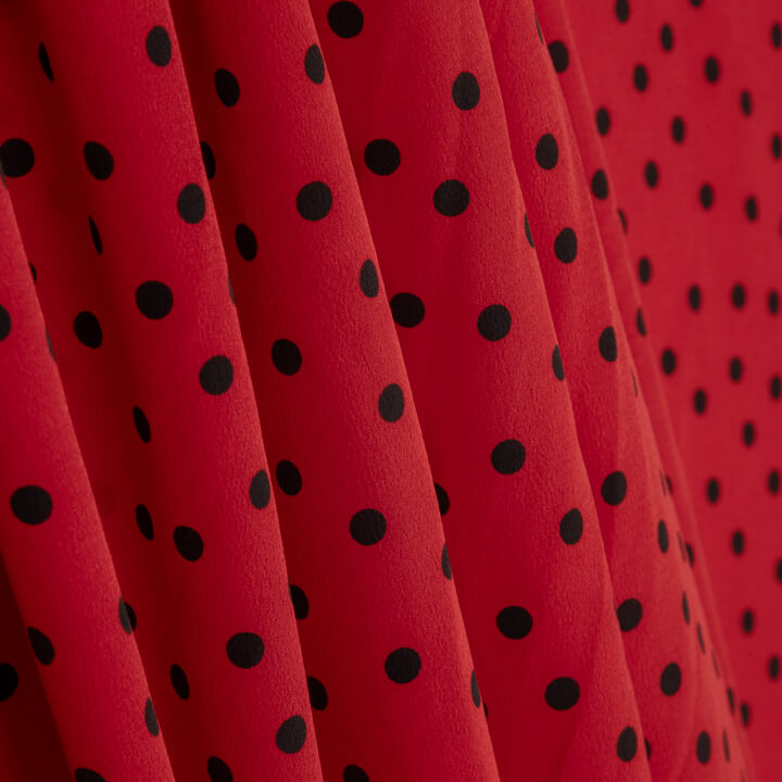 Koshibo Lunares 7 mm Vermelho-Preto - Ribes y Casals