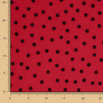 Koshibo Lunares 7 mm Vermelho-Preto - Ribes y Casals