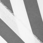 Lona exterior em teflon com riscas cinzentas, 320 cm - Ribes y Casals