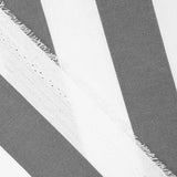 Lona exterior em teflon com riscas cinzentas, 320 cm - Ribes y Casals