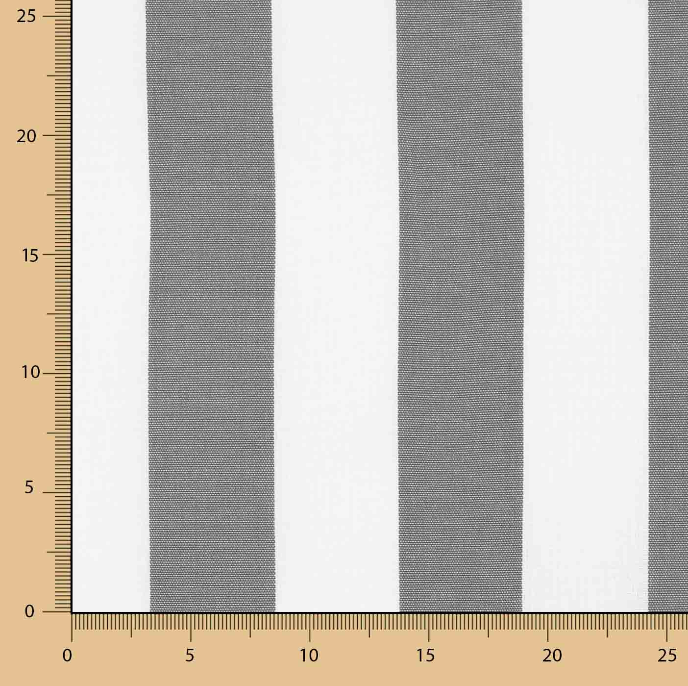 Lona exterior em teflon com riscas cinzentas, 320 cm - Ribes y Casals