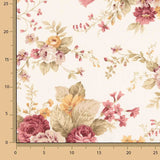 Lona estampada com flores clássicas - Ribes y Casals