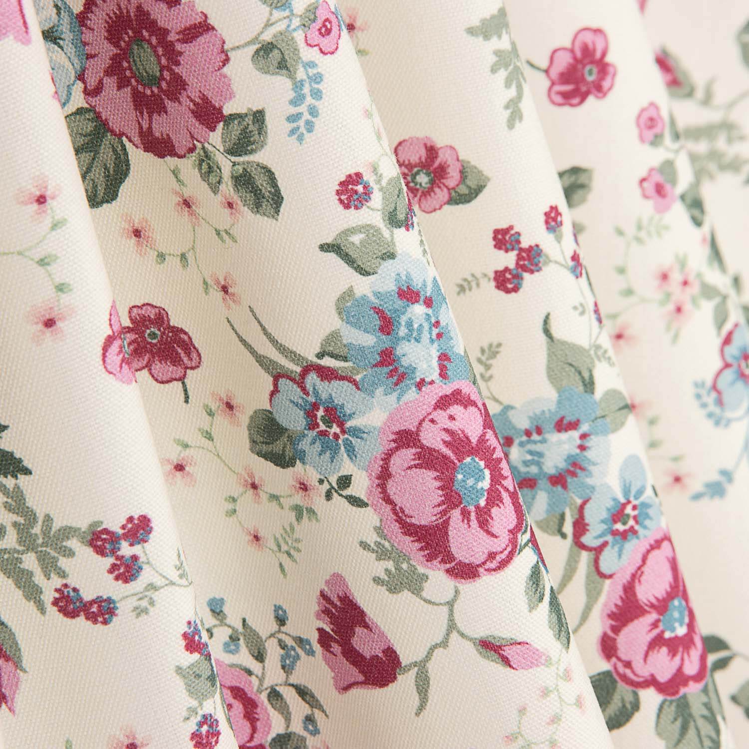 Lona estampada com flores vintage - Ribes y Casals