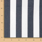 Lona Exterior Teflon Riscas Marinho 320 cm - Ribes y Casals